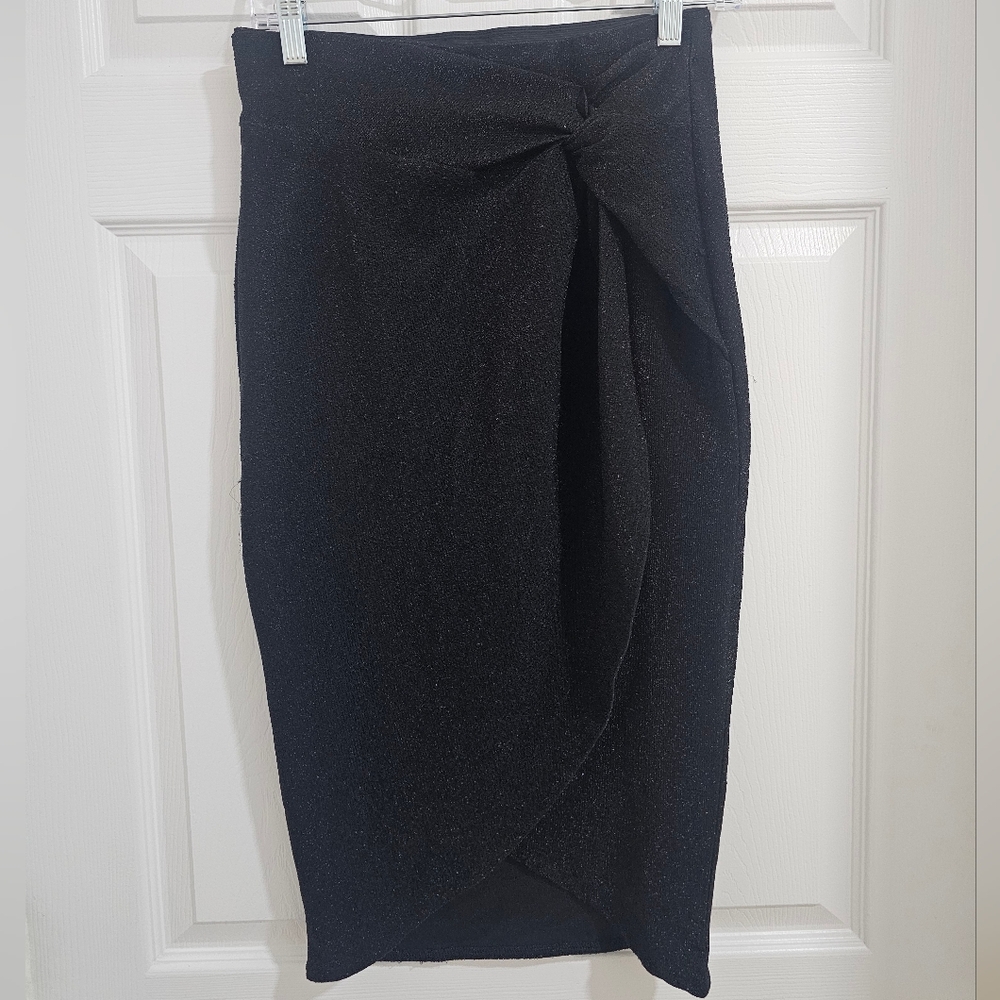 CALLIOPE Chic Black Pencil Skirt for Women